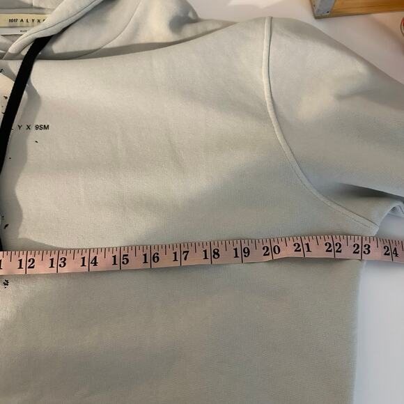 NEW 1017 ALYX 9SM Men's Hoodie Python Snake Print Gray Brown Sweatshirt Size XXL - Picture 11 of 16